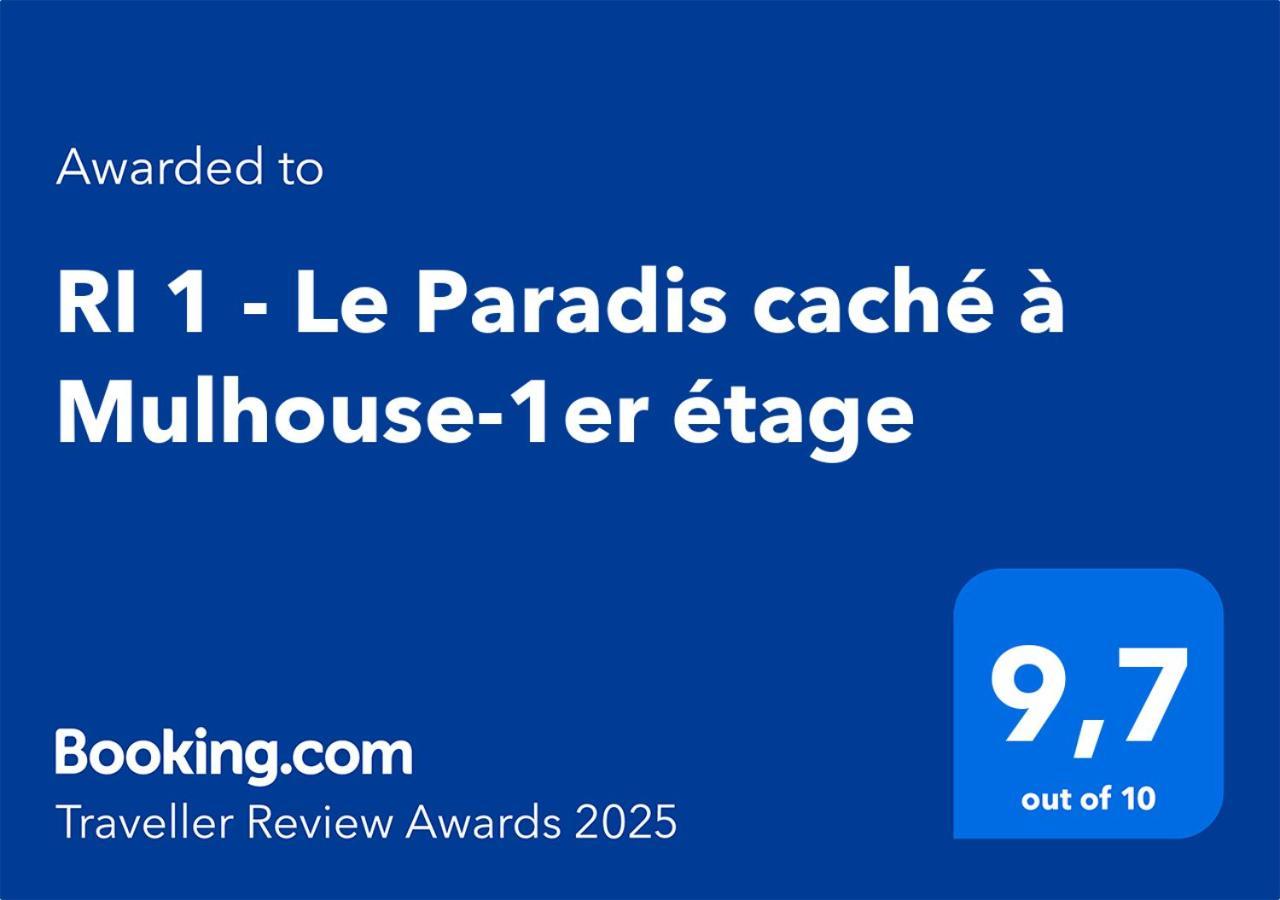 Ri 1 - F3 Le Paradis Cache A Mulhouse-1 A 5 Personnes Esterno foto